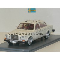 Volvo 164 1974 wit met whitewalls NEO 1:43